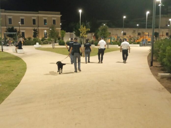 Foto della polizia Bari