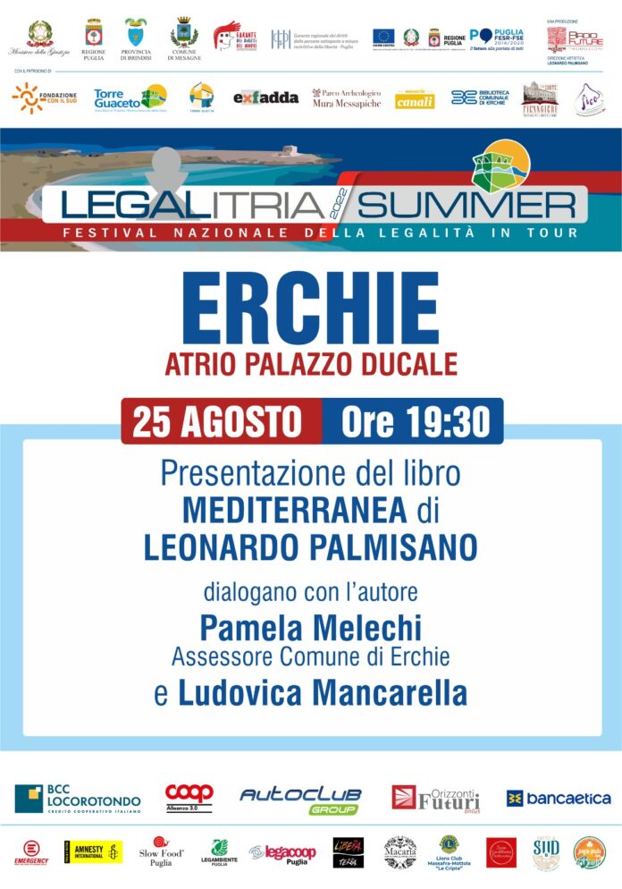 Locandina dell'evento Legalitria Summer Erchie