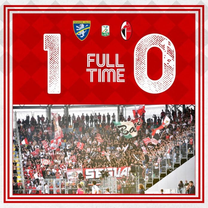 Post partita Frosinone-Bari
