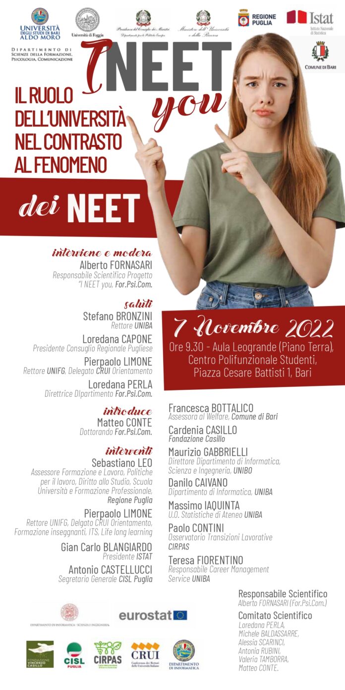 La locandina dell'evento Neet