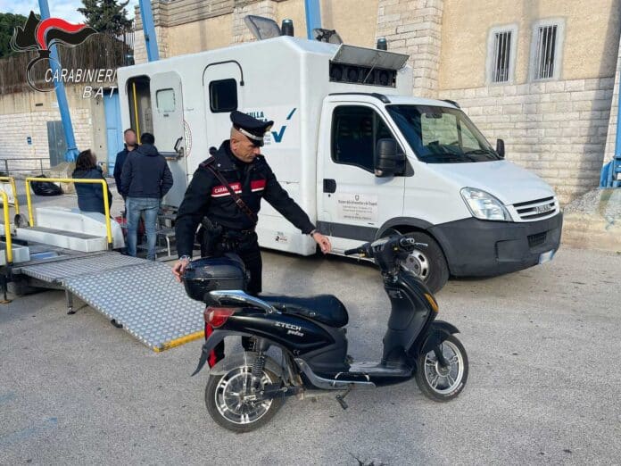 Foto dei controlli sulle bici elettriche