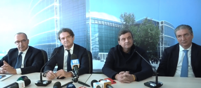 Foto nuovo gruppo regionale di Azione e Carlo Calenda