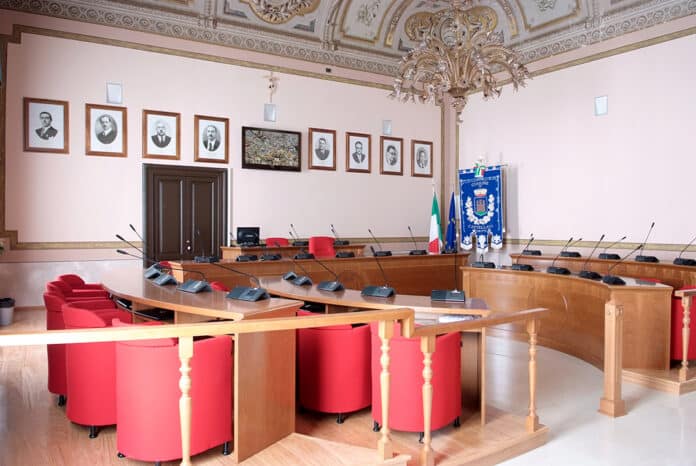 Foto della sala consiliare - CASTELLANA GROTTE