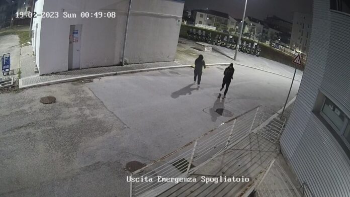 Foto dello sventato furto Poste Italiane