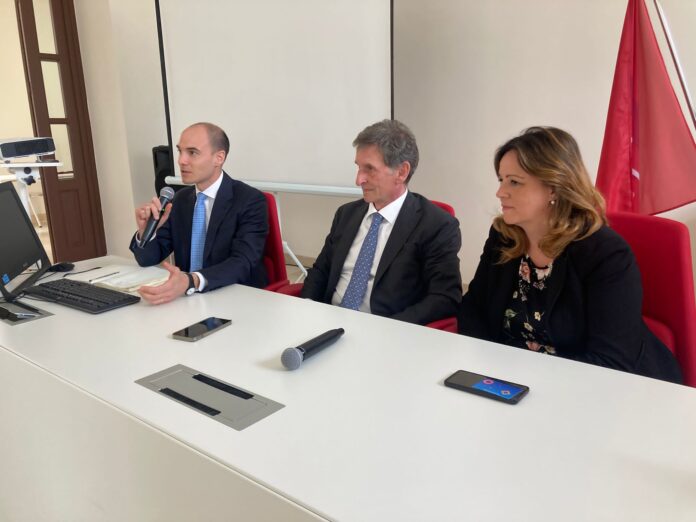 Foto della presentazione del protocollo di collaborazione
