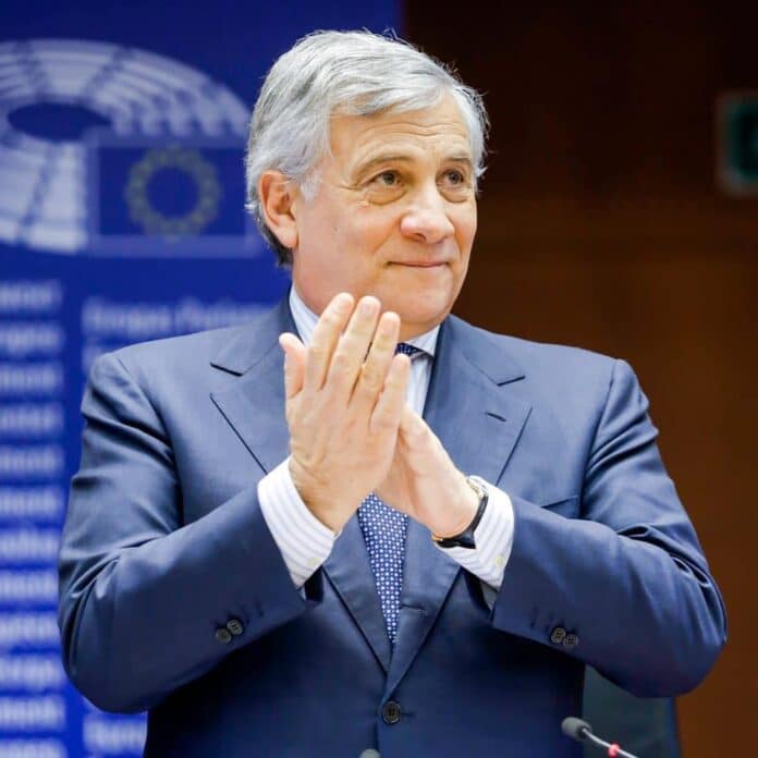 Foto del Ministro Antonio Tajani