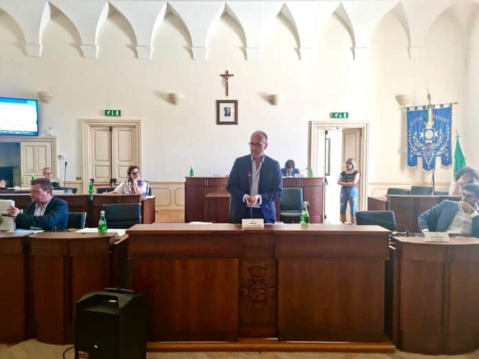 Foto del consiglio comunale di Fasano