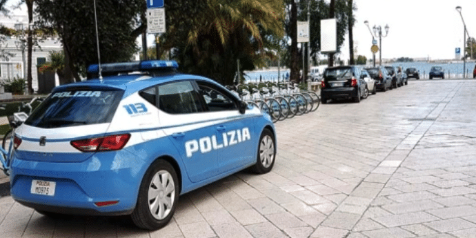 Foto della polizia Brindisi