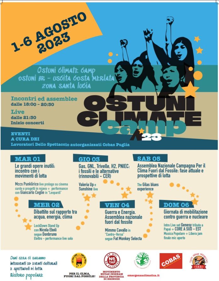Locandina Ostuni Climate Camp