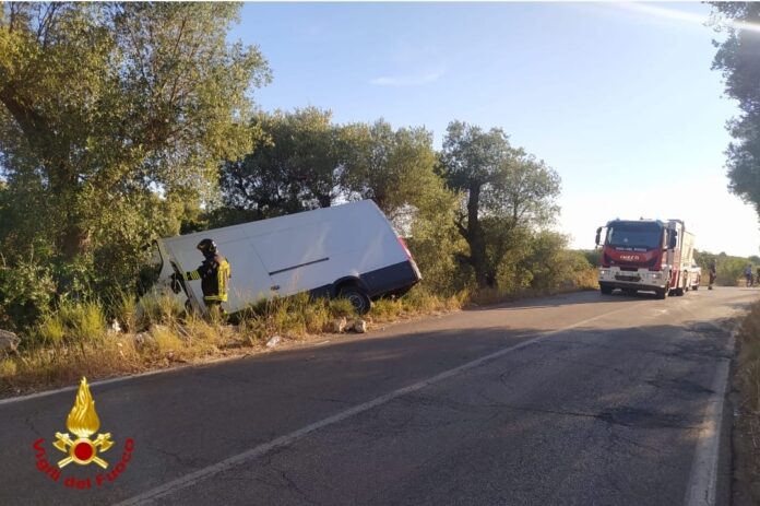 L'incidente del furgone