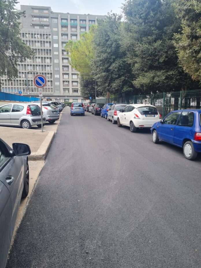 Foto dei nuovi asfalti