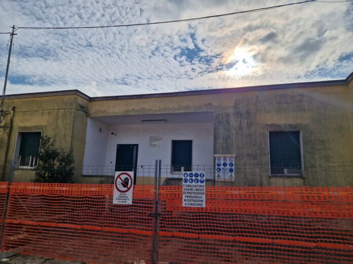 Foto del cantiere