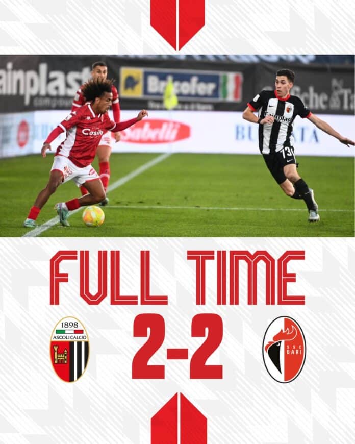 Ascoli-Bari Risultato