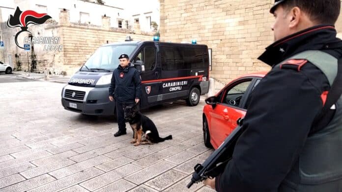 Foto dei Carabinieri Lecce