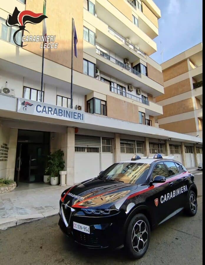 Foto dei carabinieri Lecce