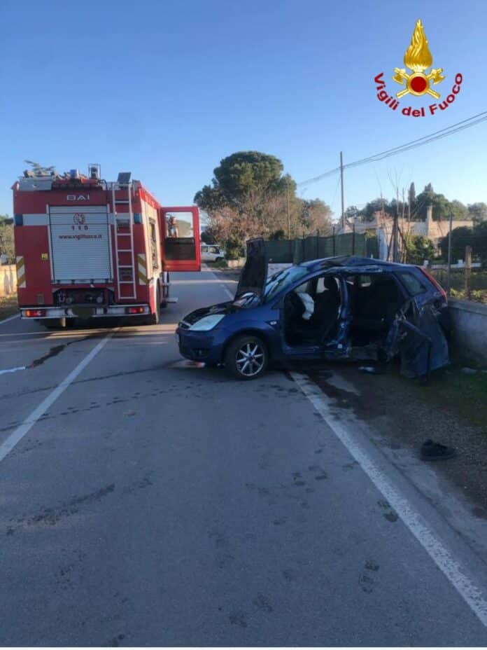 Foto dell'incidente