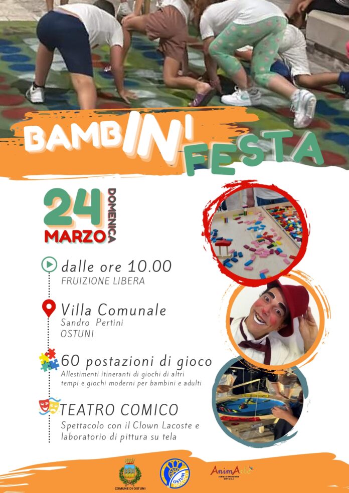 Locandina dell'evento Bambini in Festa