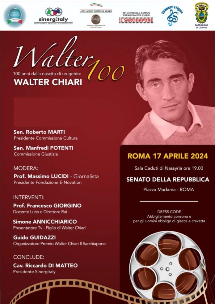 13:04:2024 - Locandina evento Walter Chiari