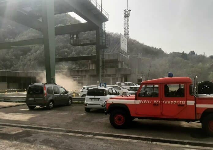 Foto dell'incidente di Suviana