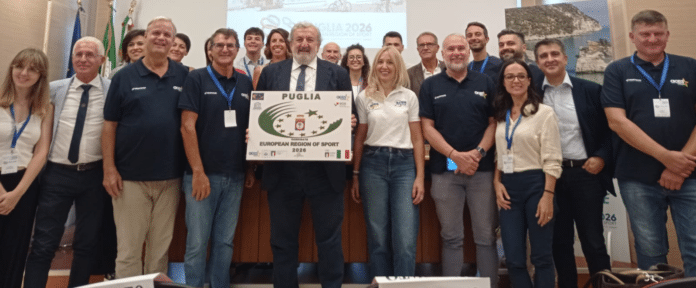 Foto della Puglia Regione Europea dello Sport 2026