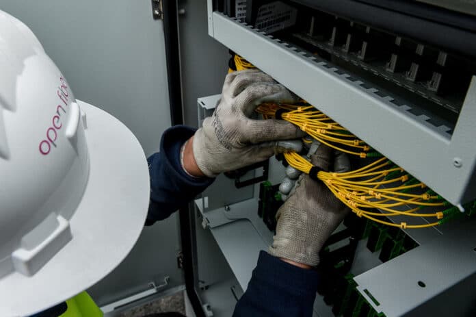 Foto della Fibra ottica - Open FIber