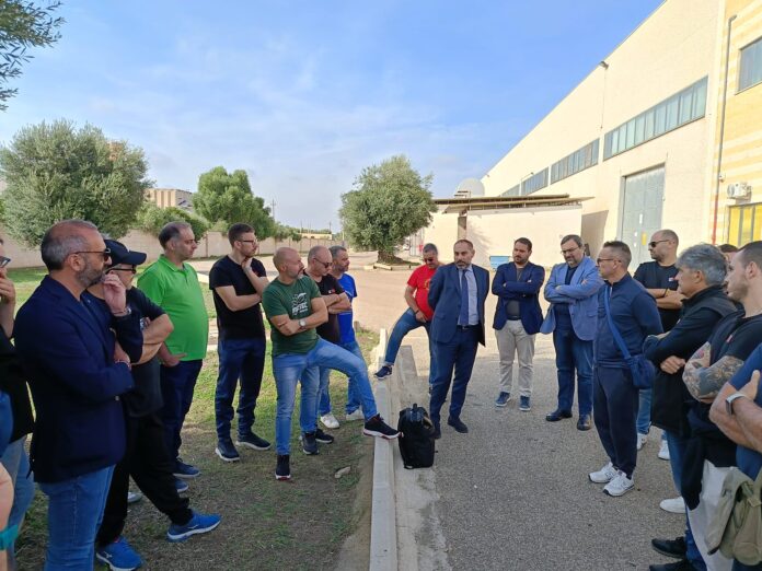 Foto del sopralluogo HIAB Statte