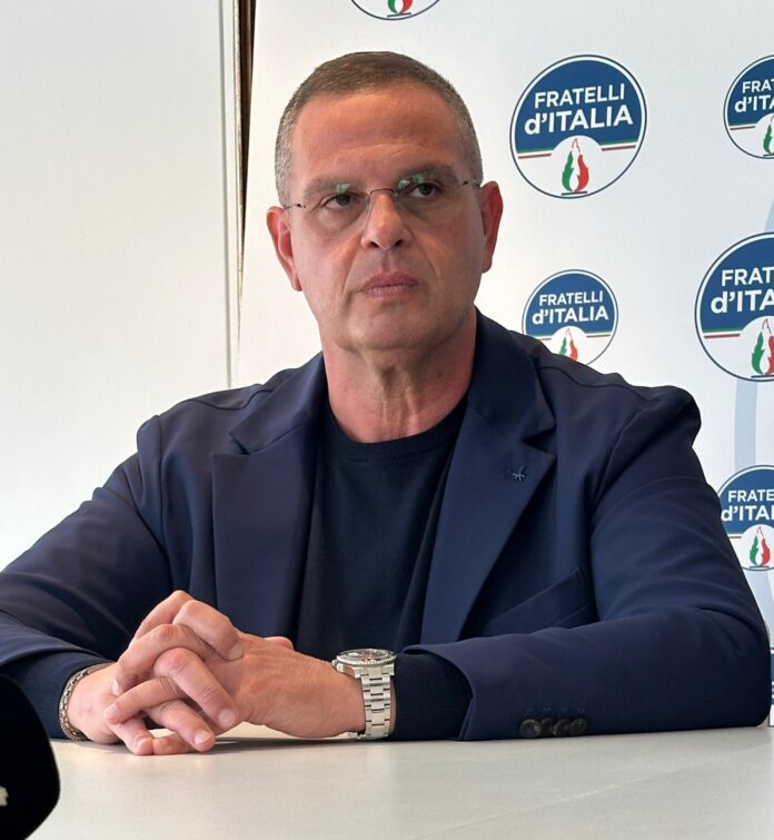 Foto del consigliere regionale di Fratelli d’Italia, Tommaso Scatigna