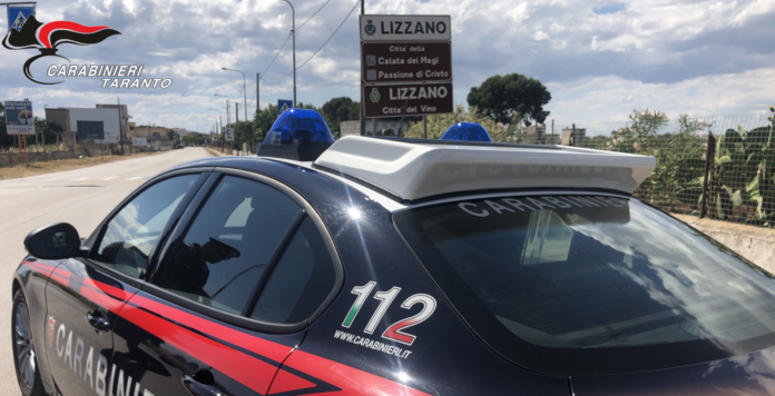 Foto dei carabinieri Lizzano