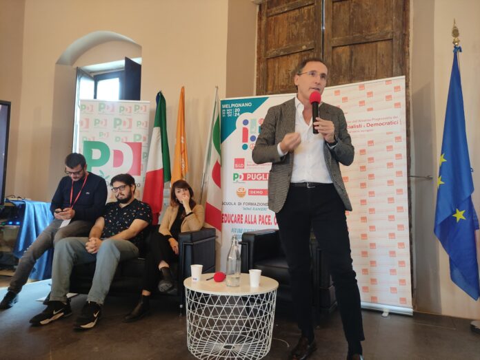Francesco Boccia all'incontro
