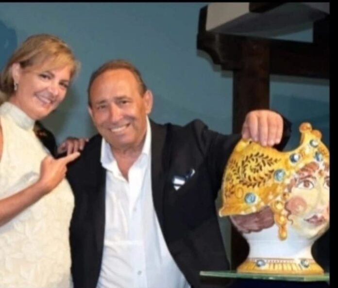 Giuseppe Fasano e la principessa Dentice di Frasso
