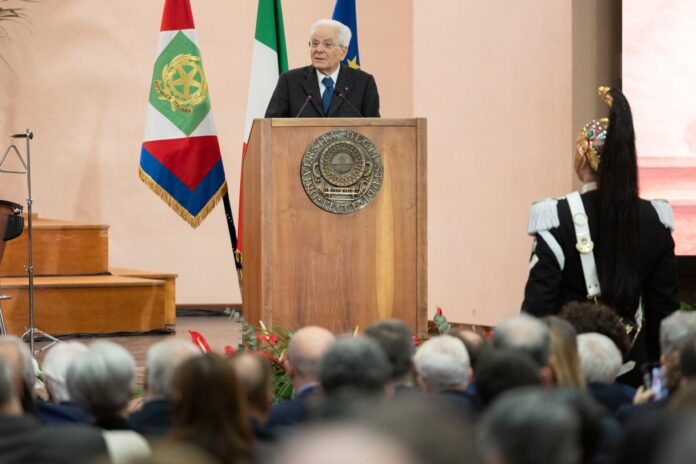 Foto del Presidente Sergio Mattarella