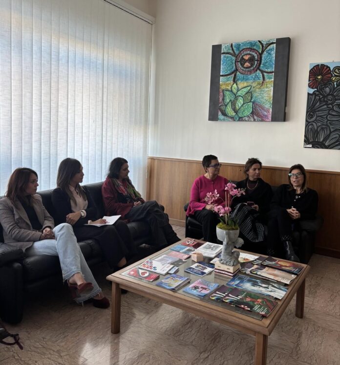 Incontro nella sede della Direzione generale della ASL