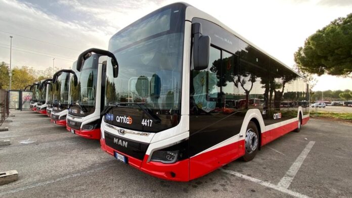 Foto degli autobus AMTAB Bari