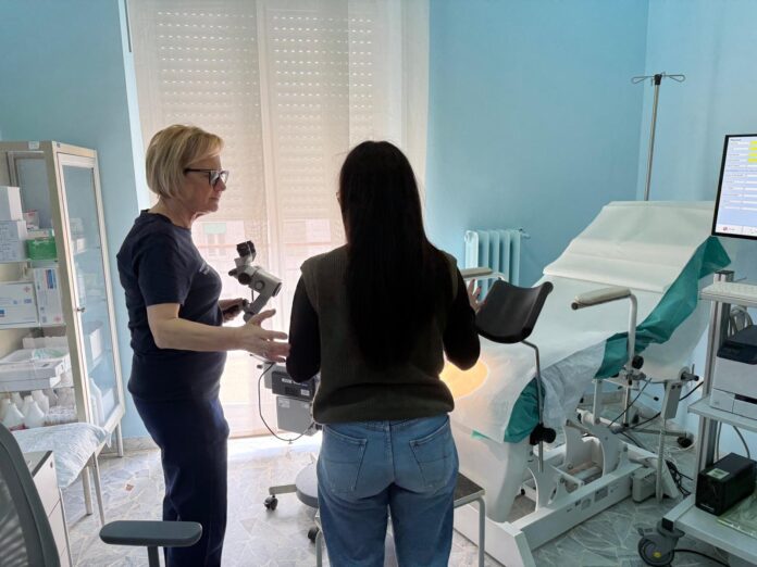 In visita asl bari per lo screening della cervice