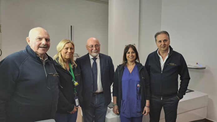 staff del poliambulatorio del Tormentone Taranto